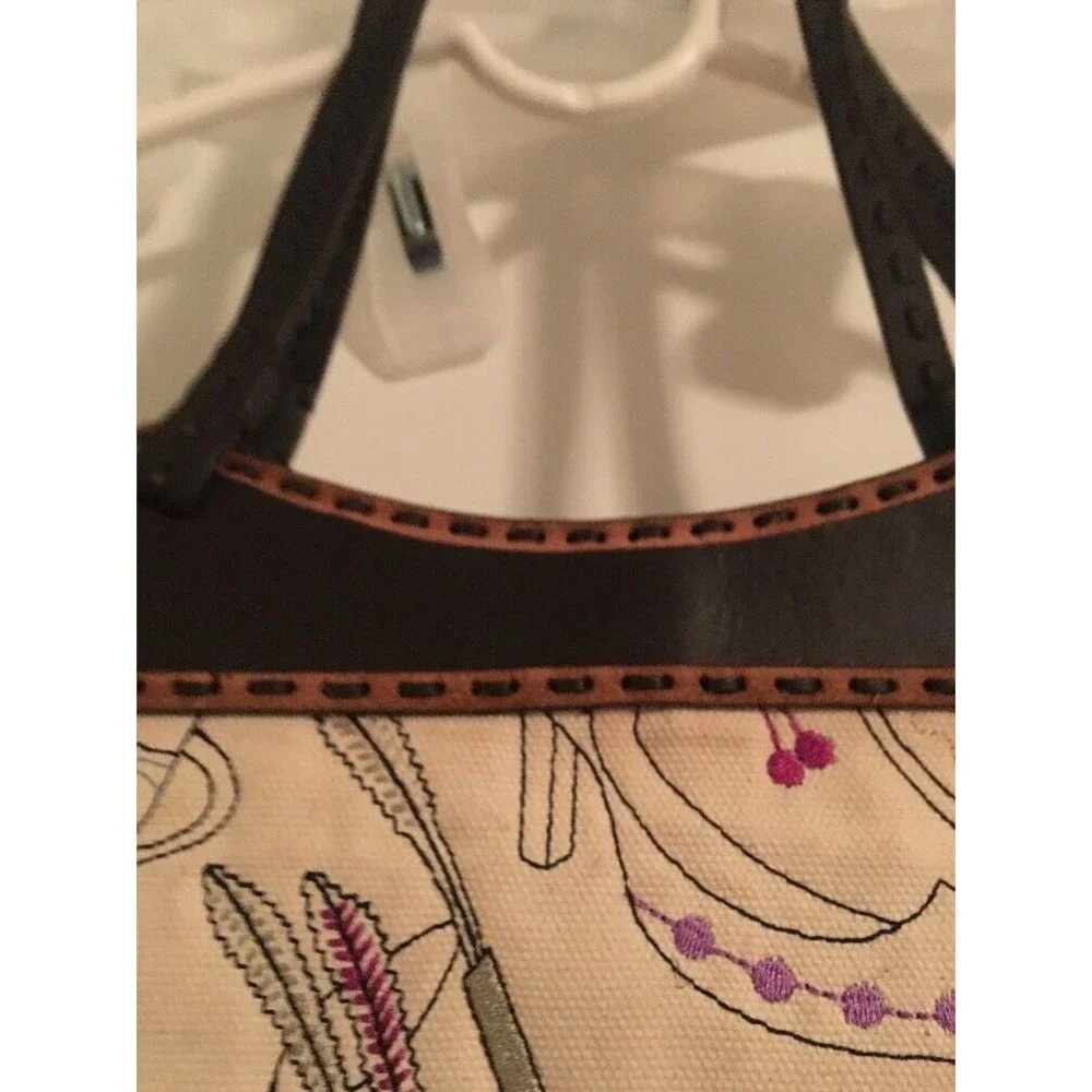 Antonio Melani Women's Print Handbag Purse Shoulder Bag Tote